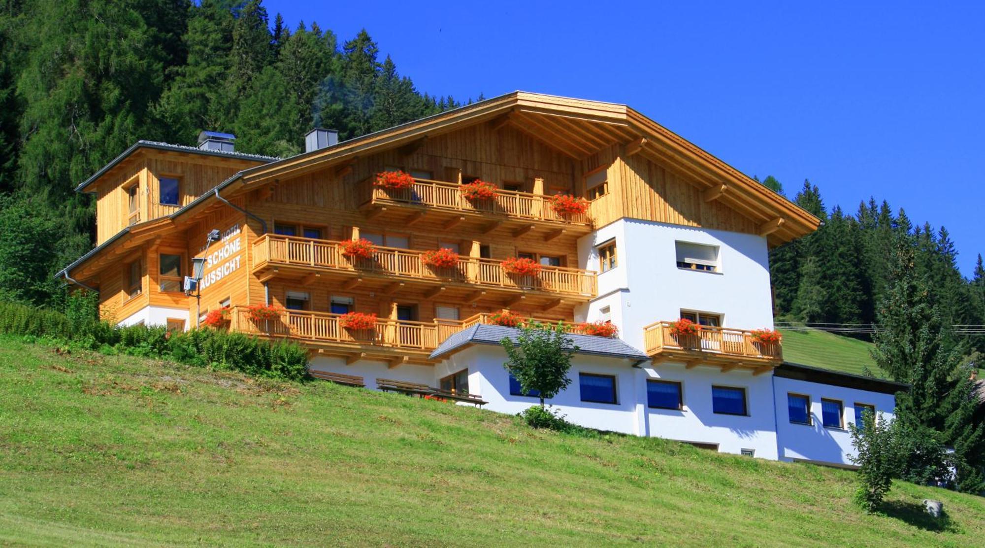Hotel Schoene Aussicht Kartitsch Buitenkant foto